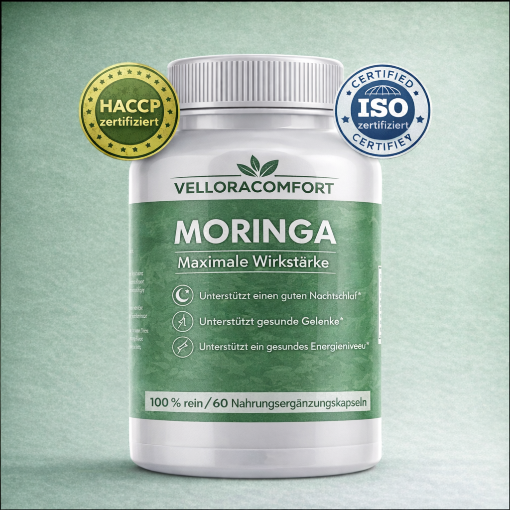 VELLORACOMFORT™ Moringa Capsules (Digestive Relief)