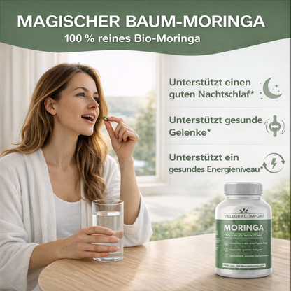 VELLORACOMFORT™ Moringa Capsules (Digestive Relief)