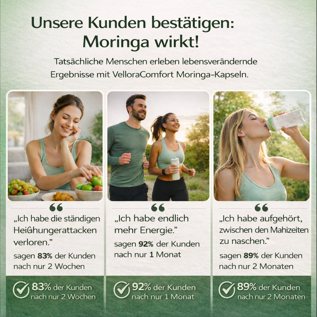 VELLORACOMFORT™ Moringa Capsules (Digestive Relief)