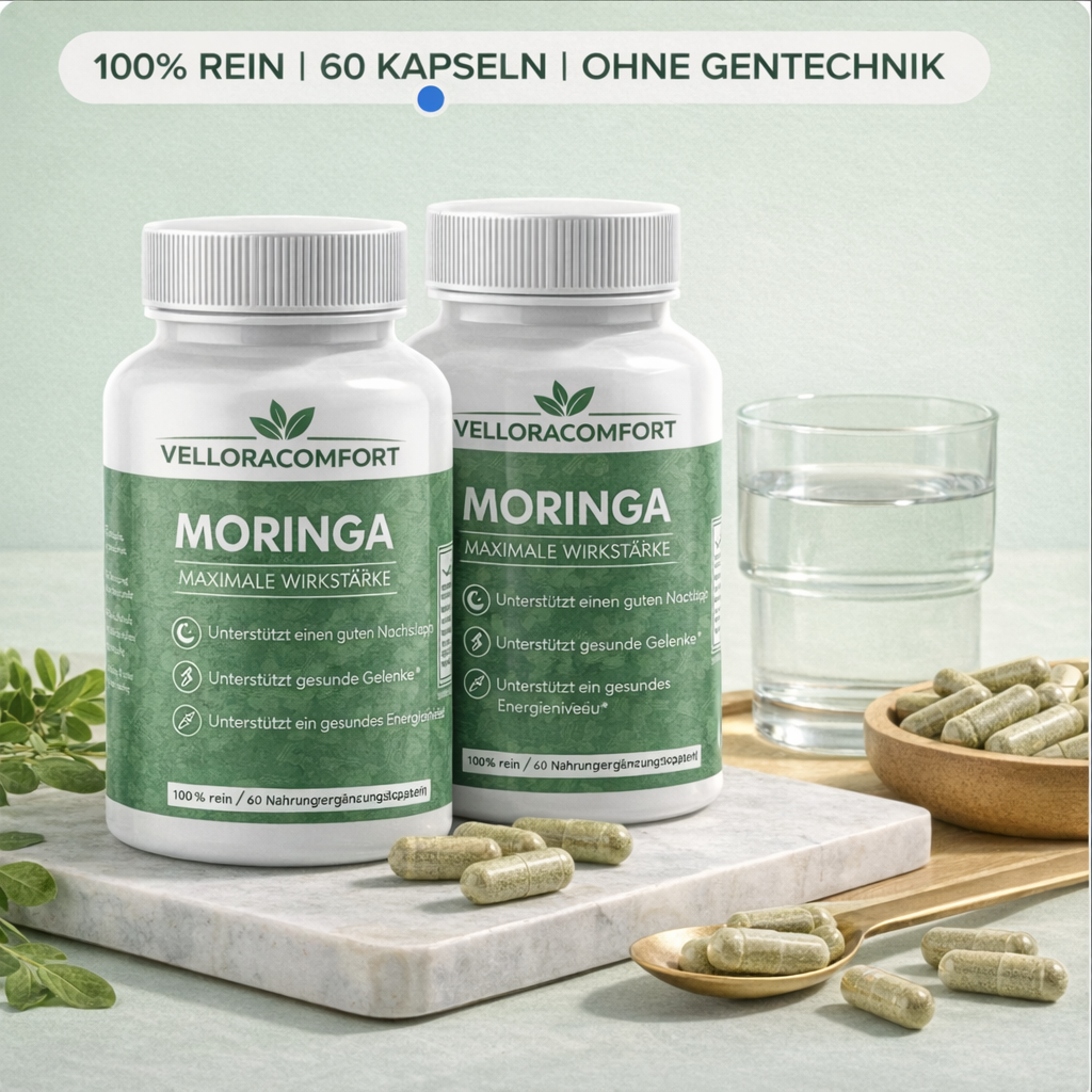 VELLORACOMFORT™ Moringa Capsules (Digestive Relief)