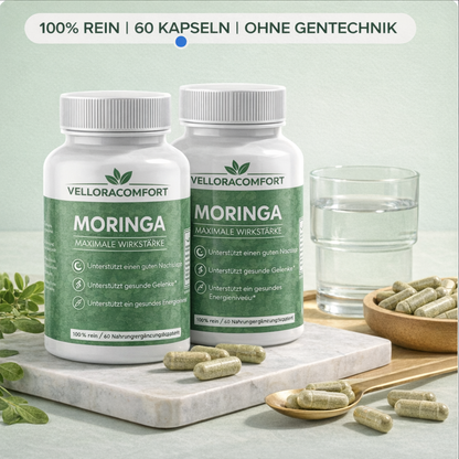VELLORACOMFORT™ Moringa Capsules (Digestive Relief)