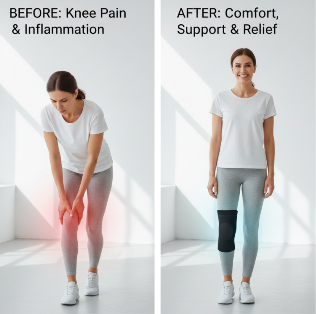 2-in-1 Hot & Cold Therapy Compression Sleeve